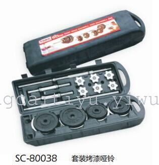 SC-80041 shuangpai paint dumbbell set (gear)