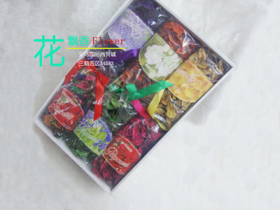 Large box of dried flower washing package contains a variety of colors