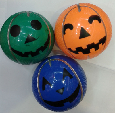 Halloween Pumpkin balls PVC promotional gift ball toy pumpkin ball