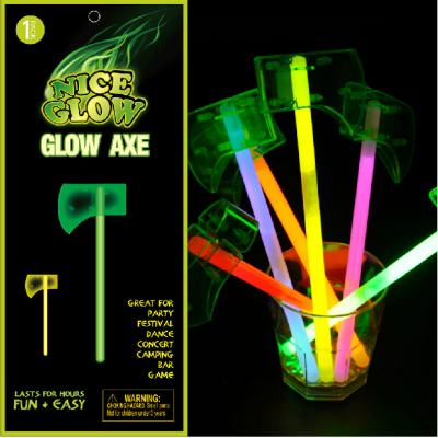 Glow  axe stick light sticks the axe magic stick glow sticks glow stick toys for children