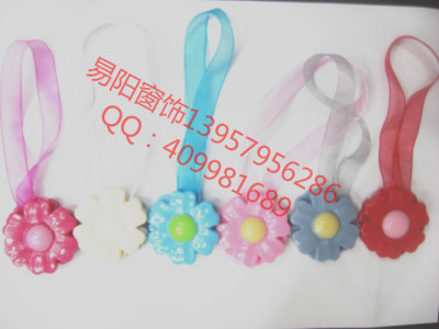 Curtain buckles, tie curtains curtain hanging Curtain accessories magnetic plastic curtain rings