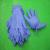 Disposable gloves blue, purple tinted gloves. Industrial gloves antistatic labor protection