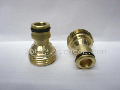 One-second outside quick connector with external thread nipple joint fast copper joints