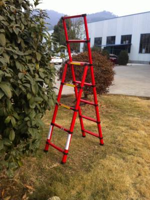 Ladder family expansion ladders aluminum Ladder ladders miter bamboo slip expansion ladders 2+2.6 meters