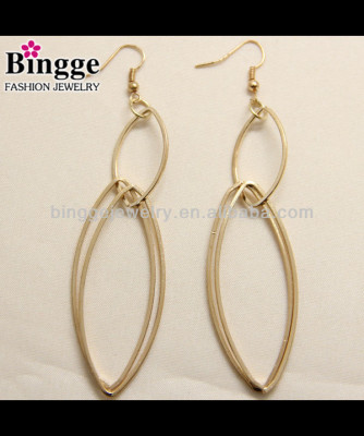 Oval Wire Earrings 2015 later Europe and exaggerated fashion accessories