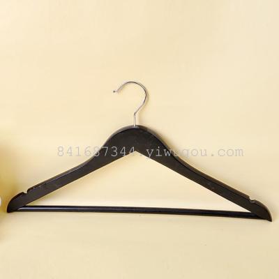 Wooden hanger factory outlet black and white upscale hangers