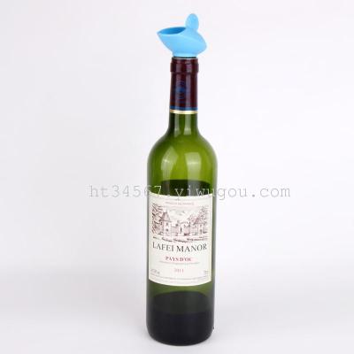Factory Outlet silicone creative wine stopper 428 1P/PVC/color