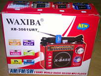 JS-6379 XB-3061URT card radio