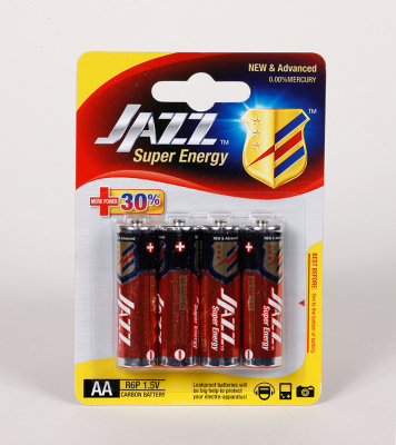 Jazz Card No. 5 4 Hanging Card Batteries