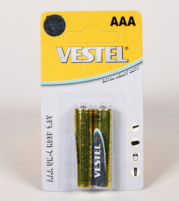 Vestel No. 7 2 Hanging Card Batteries