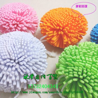 Colorful Sponge Mesh Sponge Foam Bath Ball Eva Mesh Sponge Skin Beauty Loofah Bath Ball Beauty Bath Towel