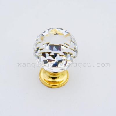 Yiwu foreign trade export Crystal handle Crystal handle Crystal knob WLH-30