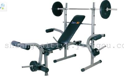 SC-82108 standard weight bench<With 80kg barbell>