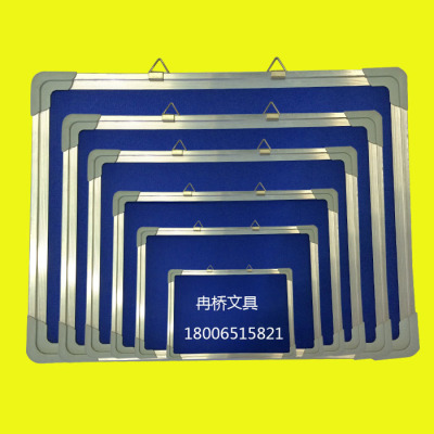 Whiteboard  supply aluminum plated zinc white plate frosted Yiwu Blackboard a whiteboard with magnetic metal white