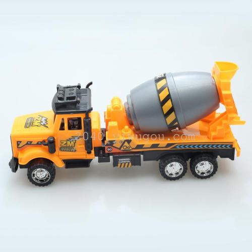 stall children‘s toys foreign trade wholesale inertia cement tank engineering vehicle toy car