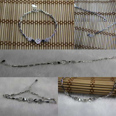 Factory direct new fashion hot sale silver pure Silver Millennium Thai female Joker S925 silver bracelet