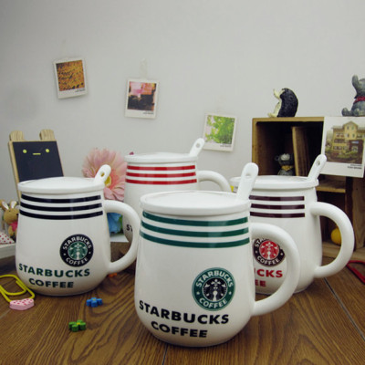 Buck star new ceramic mugs Starbucks ceramic coffee cup Starbucks ceramic water Cup