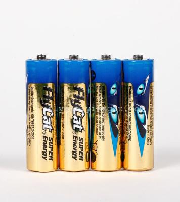 Flycat Gold Blue Cat 4 Pcs Simple Pack No. 5 Carbon Battery
