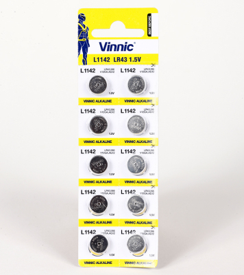 VINNIC AG12 button battery