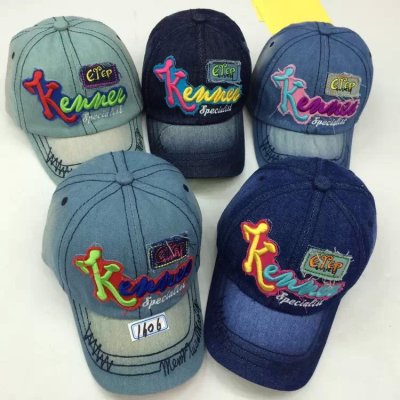 2015 new embroidered children's cowboy baseball cap.