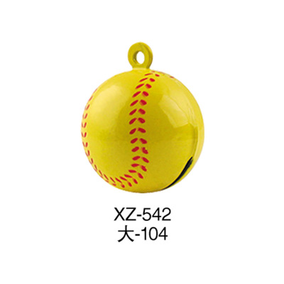 Tennis, soccer, basketball ball personality cartoon bell decoration accessories, fashion sports