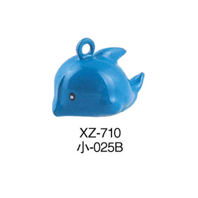 Dolphin small cartoon bell, the sea world and other tourist crafts small ornaments, personalized decorative pendant