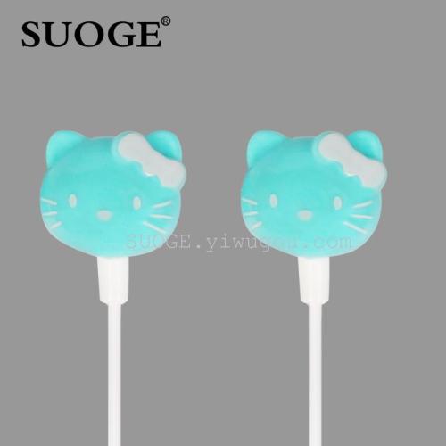 soge brand headphones cat mp3 mobile phone computer universal