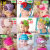 27 exporting  flower child  feather tiara hair accessories baby hair with child