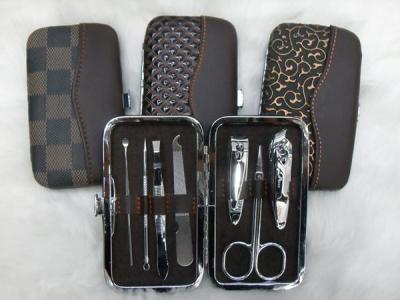 Carbon steel nail clipper 7-piece nail clipper set can be customized manicure manicure set tools manufacturers direct