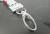 Ding's key chain for men wearing alloy key chain belt leather practical wearable key chain