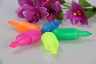 Fluorescent Pen Palm Pen Five-Color Pen Multi-Color Pen