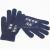 Rhinestone warm Korean version of autumn and winter new woolen in finger protection of five finger gloves