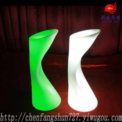 LED barstools Club/restaurant shine chair stool High quality rotational moulding