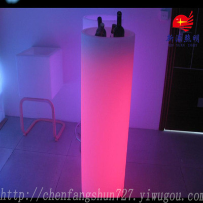 Supply  LED bar casks hotel luminous ice bucket Fashion furniture decoration barrels quality assurance