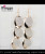 Tin onion powder plating exaggerated Stud Earrings Europe and 2015 the latest fashion accessories