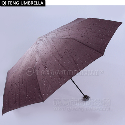 QI FENG Europe and the United States foreign trade safety labor-saving opening drop pattern wind patent umbrella