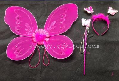 New stocking butterfly wings single storey three-set factory outlet