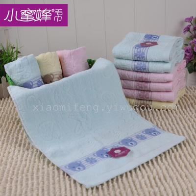 Cartoon towel cotton towel towels bear bee towel towels wholesale 8056