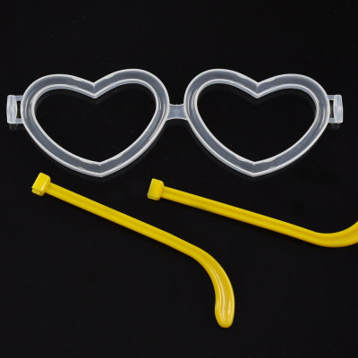 Heart-shaped glasses accessories glass frames frame skull frame Apple frame card