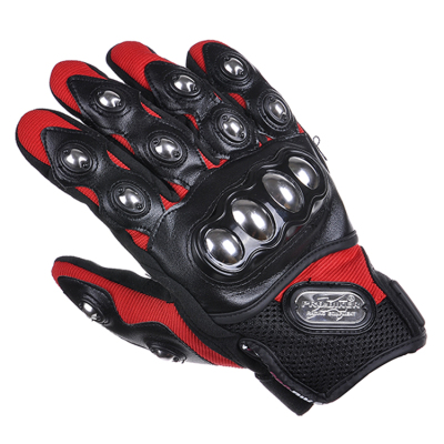 Wholesale racing rider shatter-resistant Devils claw leather motorcycle gloves motorcycle protective male
