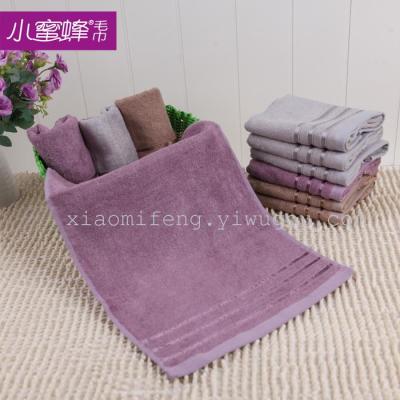 Bamboo fiber towel towels explosions small bees 9090