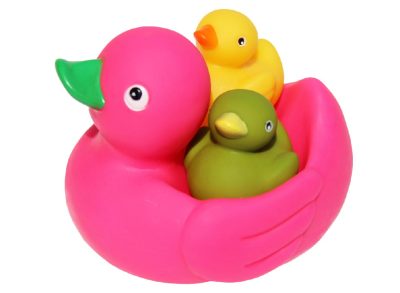 Plastic lining PVC watercolor duck K8112 [manufacturers direct sales] 3C brand baby bath toys