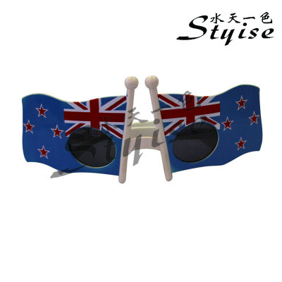 Ball shaped Christmas party Sunglasses Germany and other countries of the national flag glasses 013-672