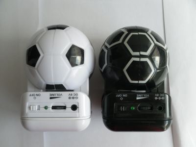 JS-9518 patent soccer USB speakers, portable football mini speaker