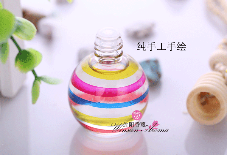 Car perfume pendant car fragrance hand-painted new car perfume C111