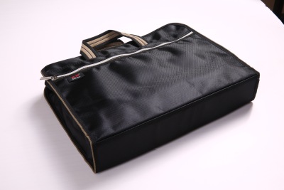 Black portable bag waterproof Oxford fabric zipper briefcase bag wholesale