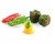 Creative kitchen fruit and vegetable core device / Pepper / tomato and tomato core device two sets of kitchen gadgets