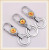 XMD303 mid - key chain quality alloy manufacturers direct marketing