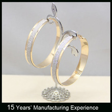 Exaggerated metal hoop earrings Western fashion jewelry Yiwu commodity