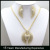 Europe and the latest alloy jewelry set popular environmental protection necklace sweater chain